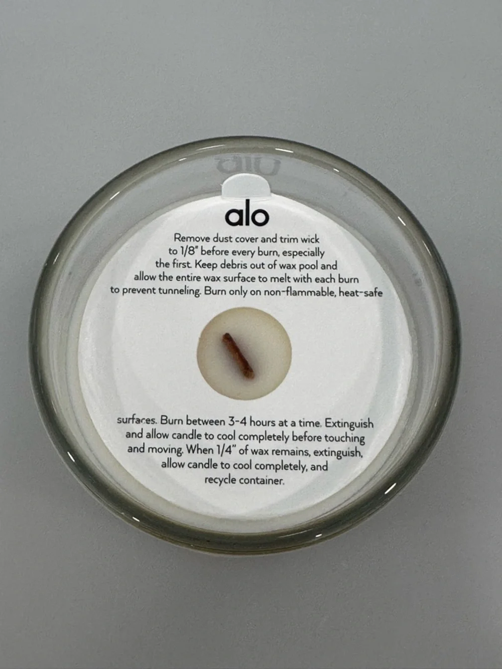 NEW ALO Signature Candle in BOX